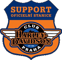 SUPPORT - oficiln stanice clubu Harley Davidson